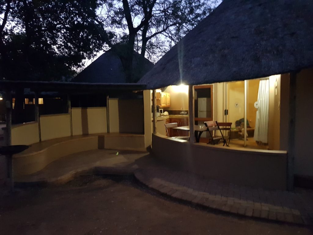 Terrasse hutte Kruger