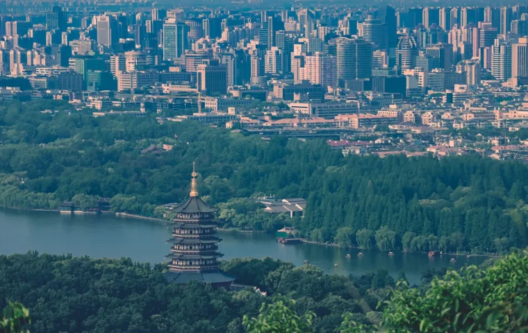 Paysage de voyage associé à chine en famille