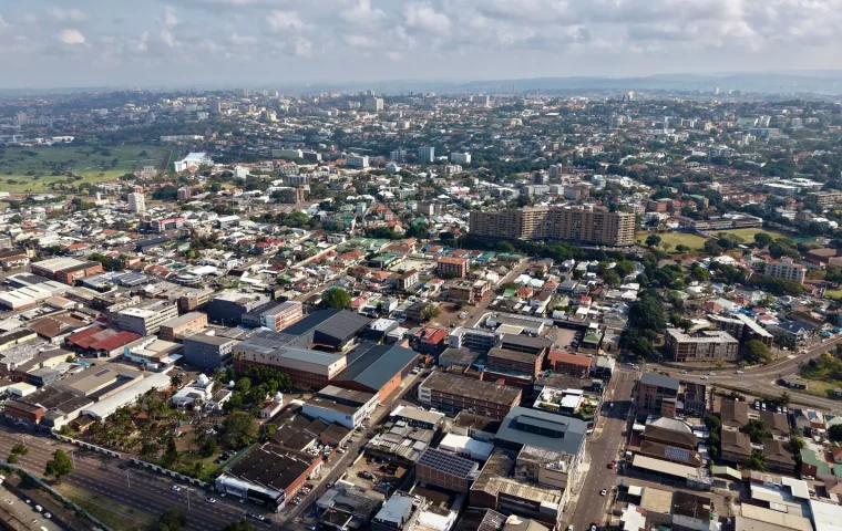 Paysage de voyage associé à sainte lucie durban