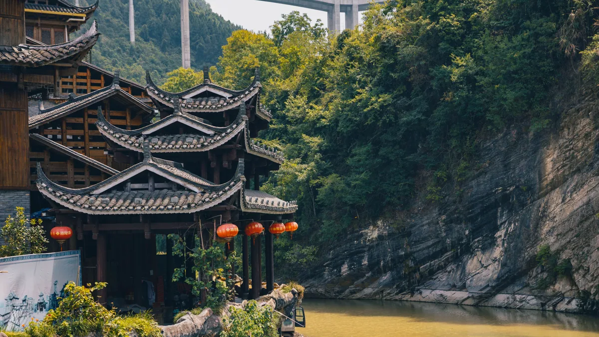 Détail du paysage et de l'étape liés à itinéraire chine 2 semaines
