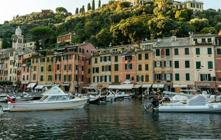 Paysage de voyage associé à ligurie en famille