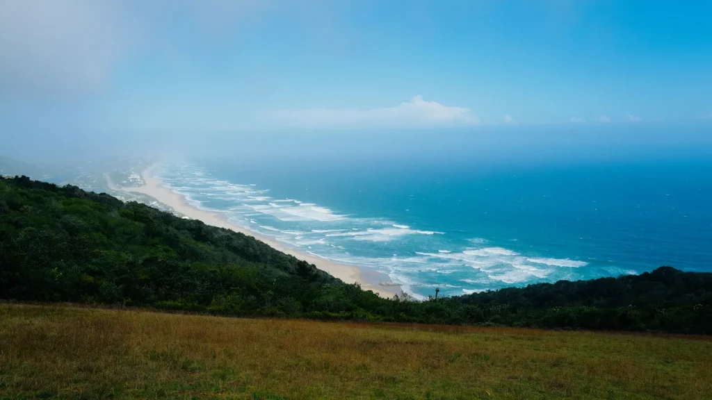 Paysage de voyage associé à wild coast afrique du sud