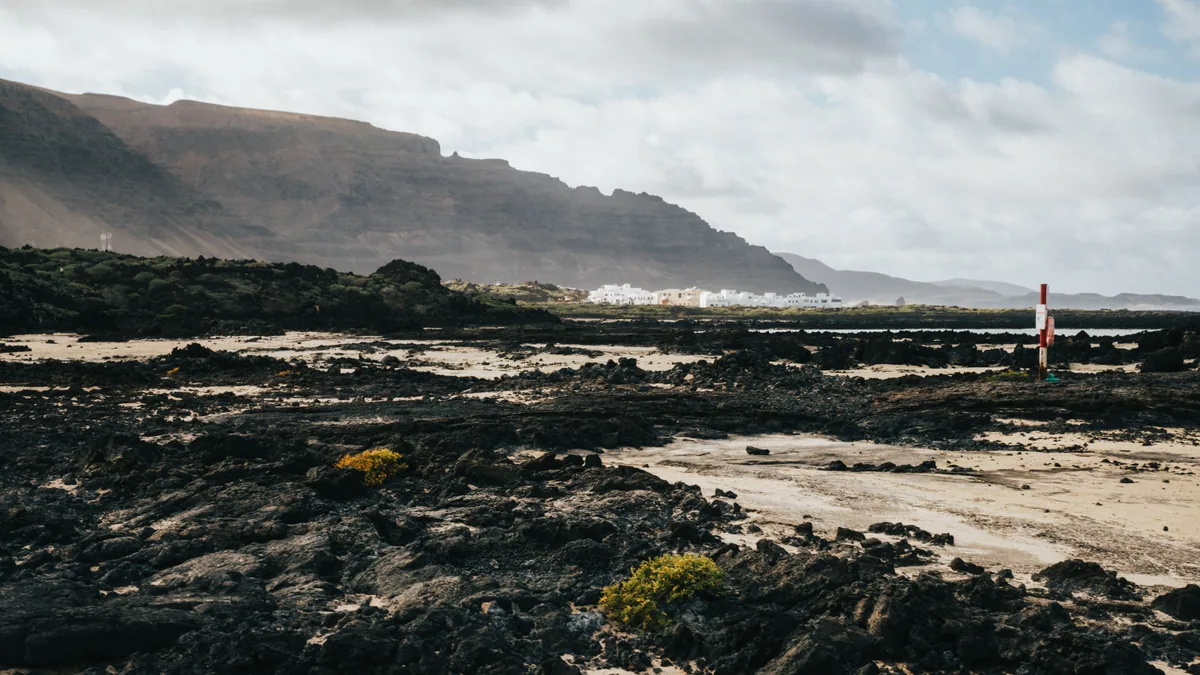 Détail du paysage et de l'étape liés à où dormir lanzarote famille
