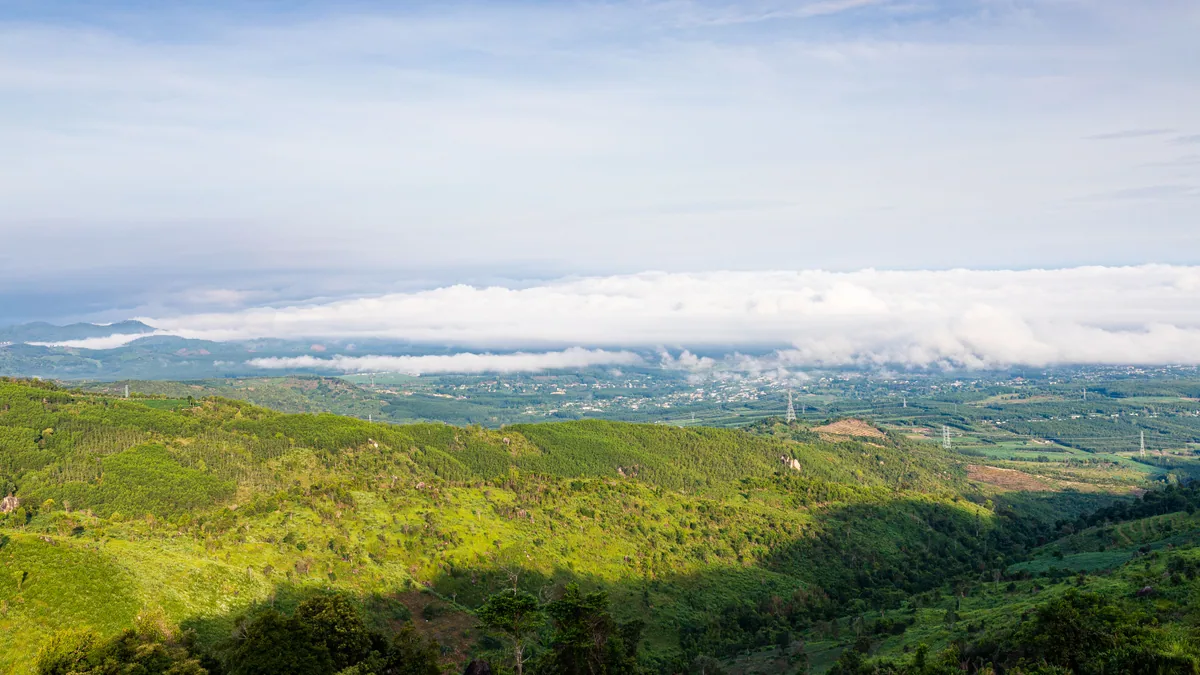Détail du paysage et de l'étape liés à réunion ou maurice en famille