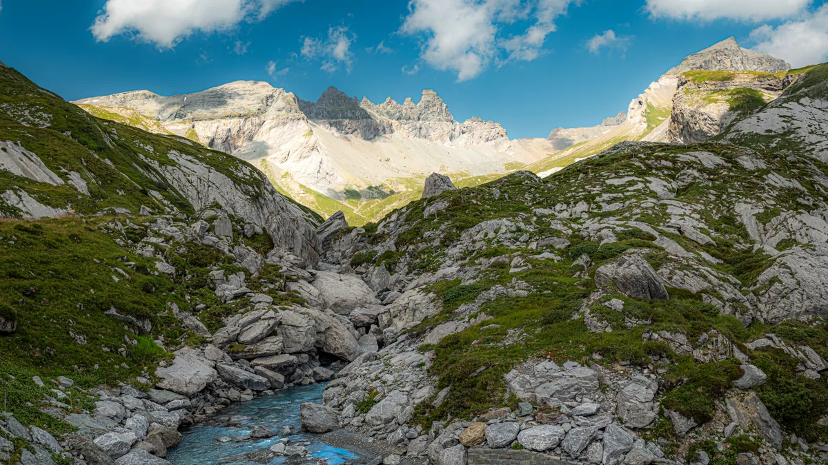 Détail du paysage et de l'étape liés à cirque de gavarnie