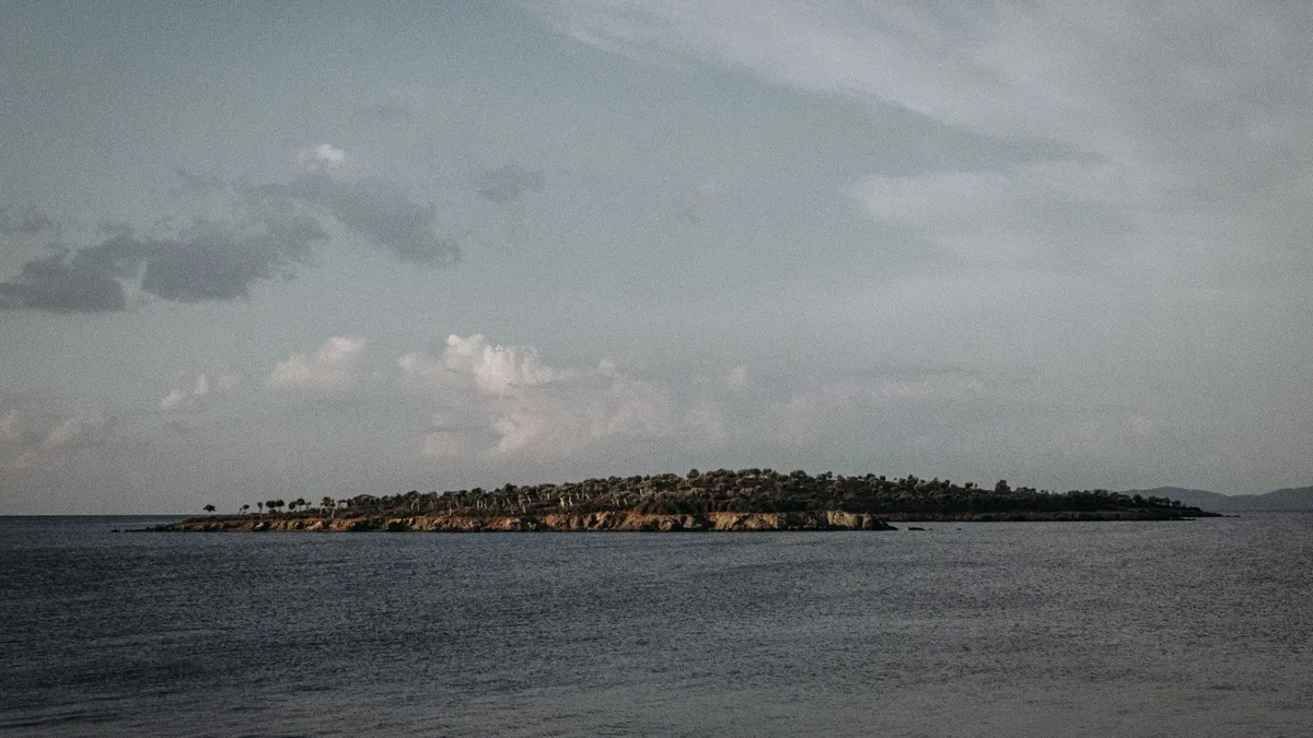 Détail du paysage et de l'étape liés à ile paradisiaque